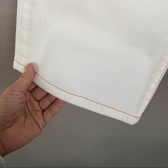 Just Cavalli Off White/Cream Cropped Jeans - Picture 6 of 11